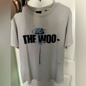 White Vlone Large Pop Smoke “The Woo” shirt